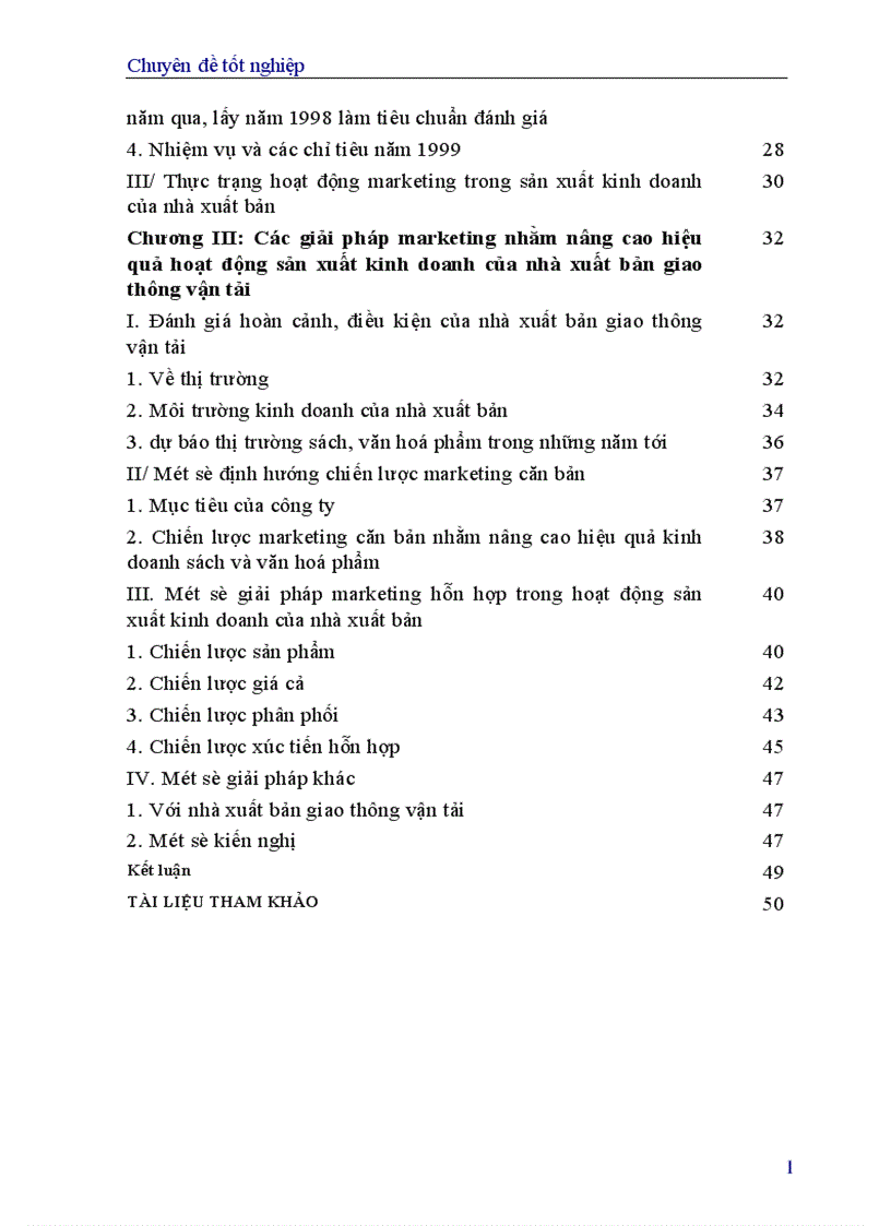 image for page Một số giải pháp marketing nhằm nâng cao hiệu quả sản xuất kinh doanh của Nhà xuất bản Giao thông vận tải 1