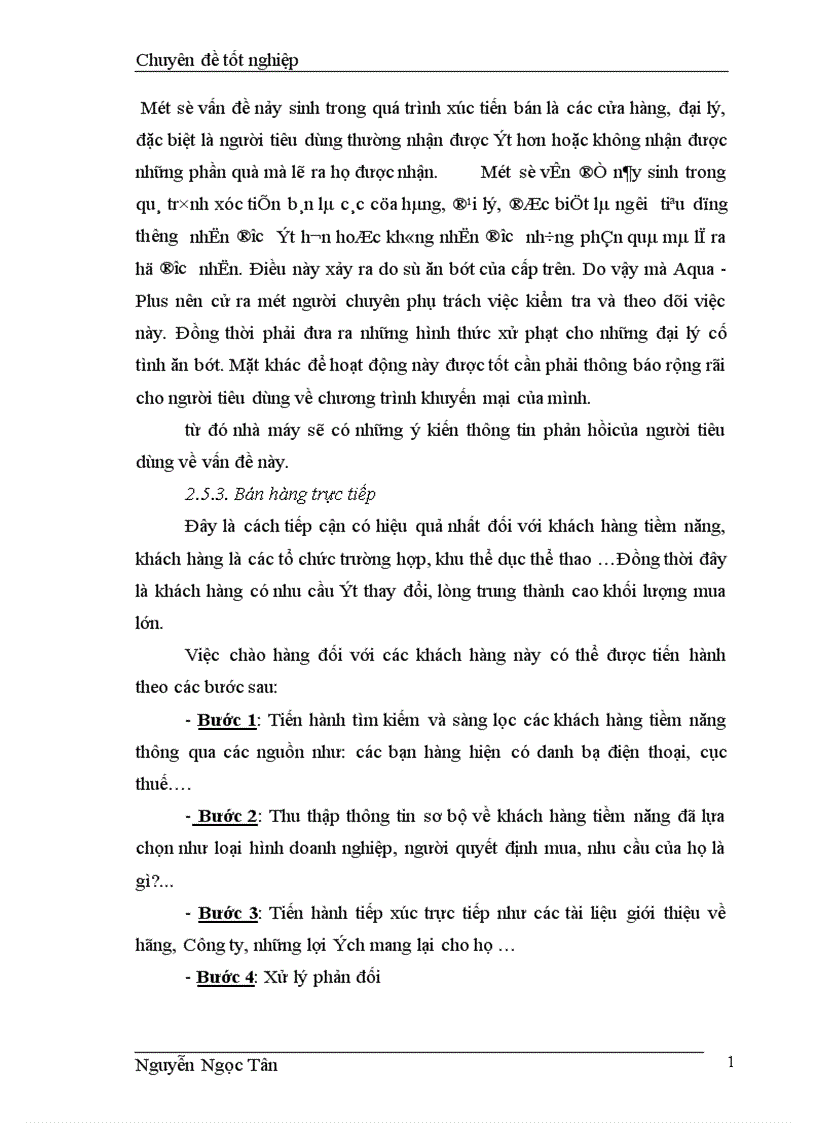 image for page Hoàn thiện giải pháp marketing hỗn hợp nhằm phát triển thị trường nước khoáng của công ty TNHH Sana 1