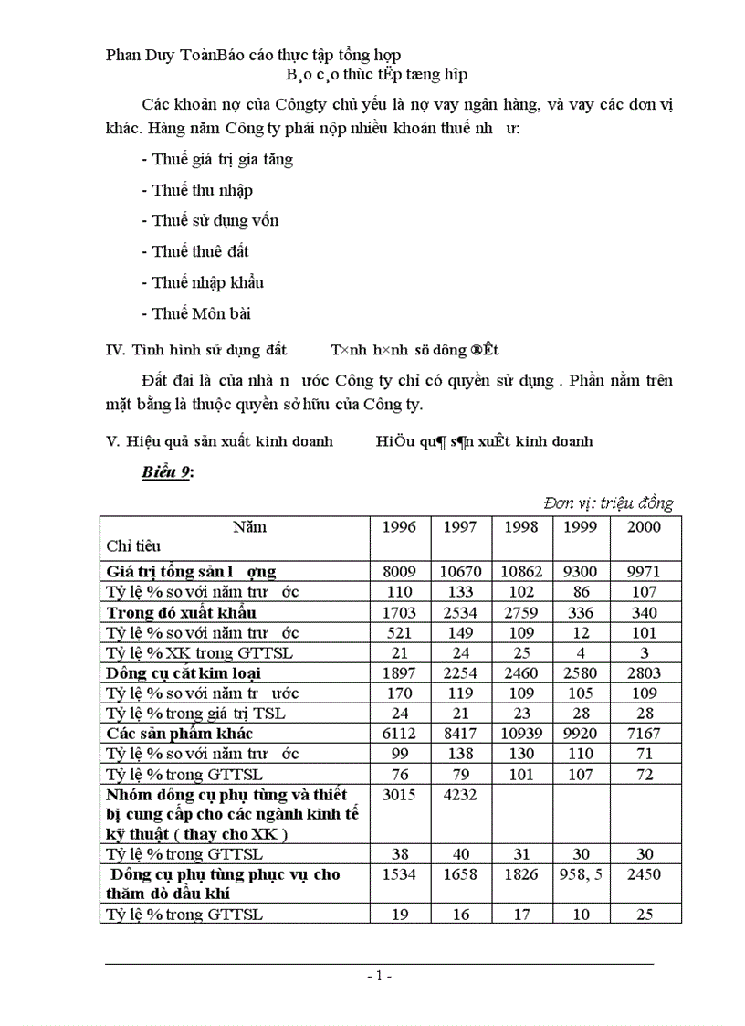 image for page Báo cáo thực tập tổng hợp của Công ty Dụng cụ cắt và đo lơường cơ khí