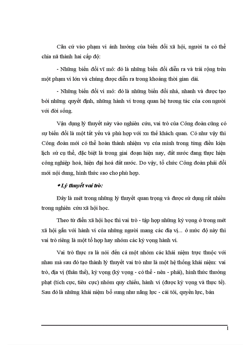 image for page Vai trò của Công đoàn đối với công nhân lao động tại công ty cổ phần dụng cụ số 1 trong giai đoạn hiện nay