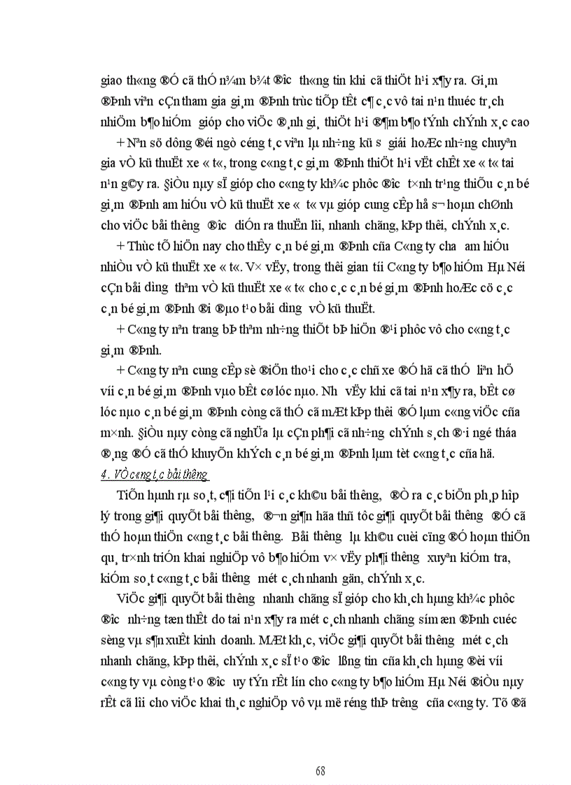 image for page Một số biện pháp nhằm nâng cao hiệu quả của nghiệp vụ bảo hiểm vật chất xe ôtô tại công ty bảo hiểm Hà Nội 1