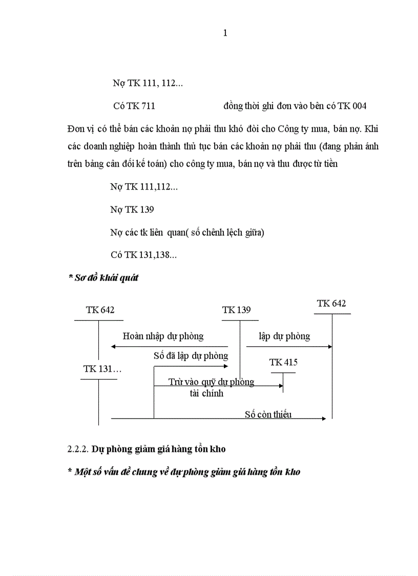 image for page Bàn về chế độ hạch toán chi phí dự phòng ở Việt Nam 1