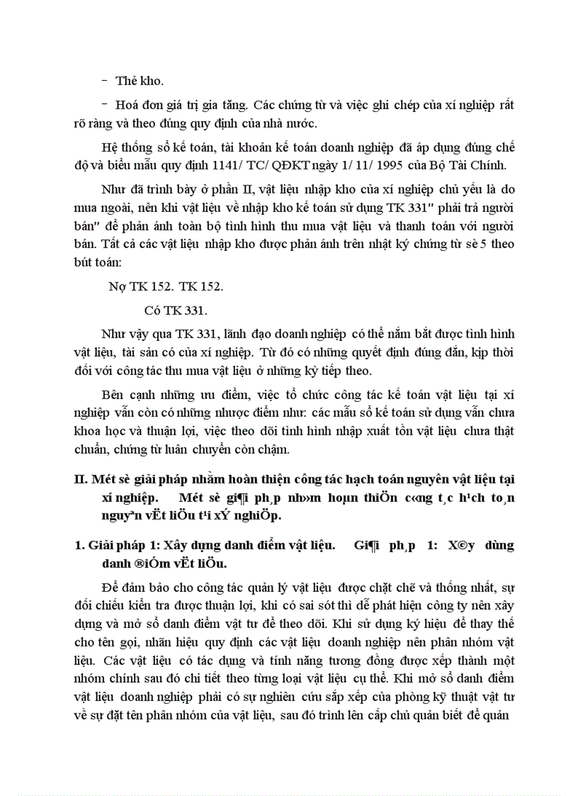 image for page Công tác kế toán nguyên vật liệu tại xí nghiệp Xây Lắp Điện 1