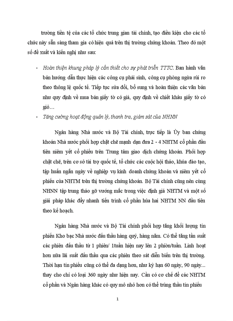 image for page Giải pháp và định hướng cho thị trường tài chính Việt Nam