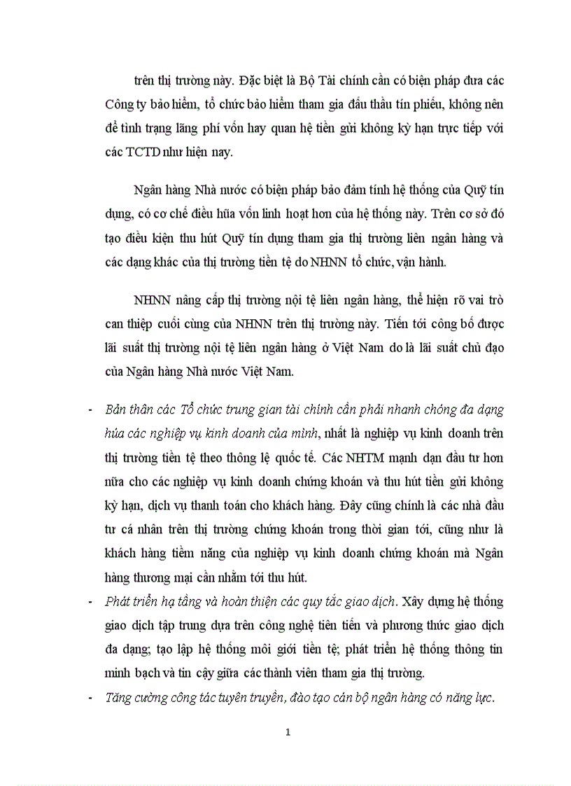 image for page Giải pháp và định hướng cho thị trường tài chính Việt Nam