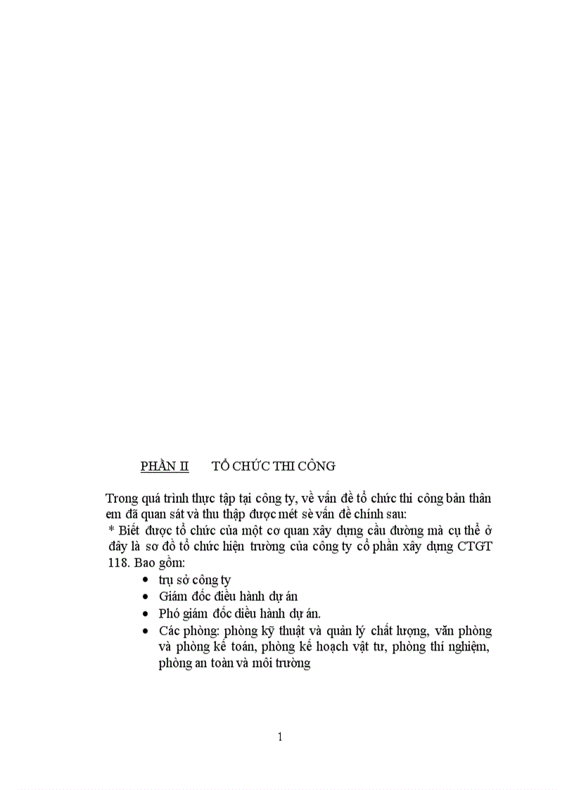 image for page Báo cáo thực tập tổng hợp của Công ty cổ phần xây dựng công trình giao thông 118