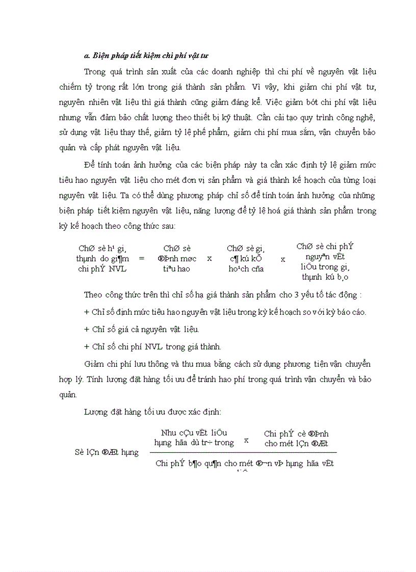 image for page Phân tích chi phí sản xuất kinh doanh và các biện pháp hạ giá thành sản phẩm tại Công ty Dệt may Hà Nội 1