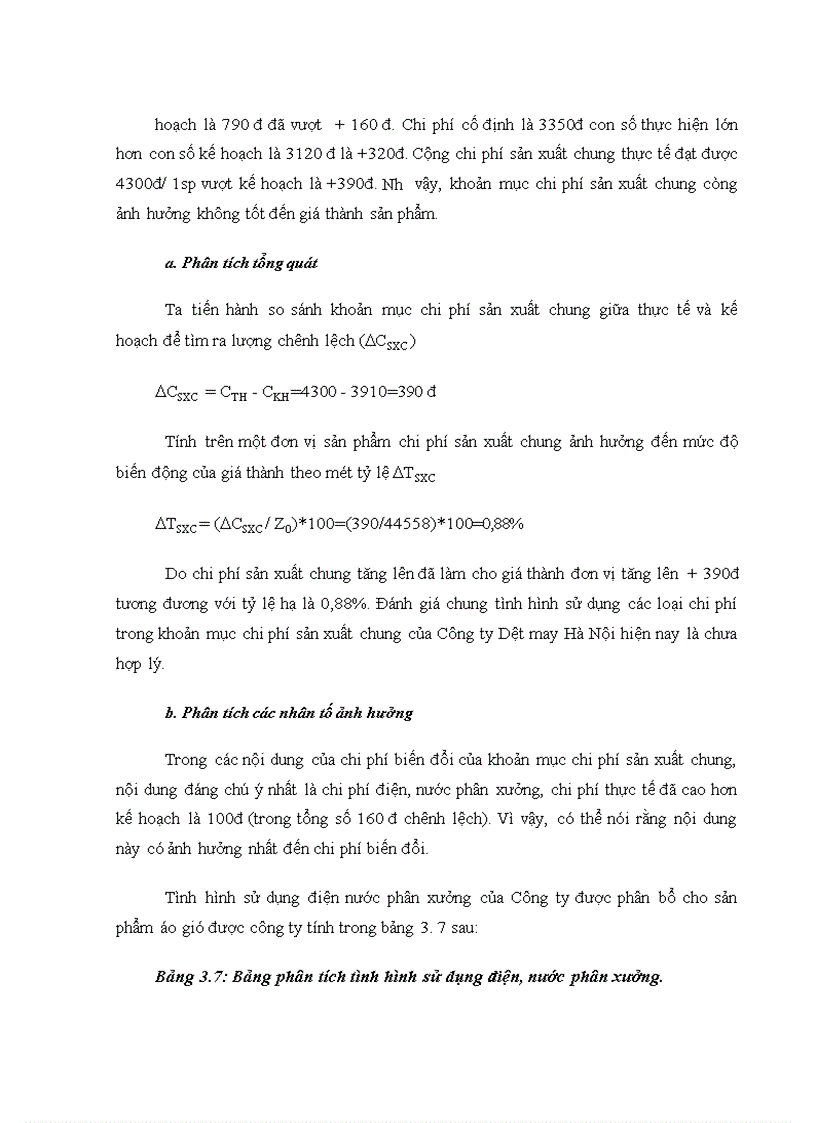 image for page Phân tích chi phí sản xuất kinh doanh và các biện pháp hạ giá thành sản phẩm tại Công ty Dệt may Hà Nội 1