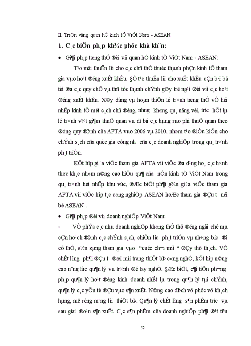 image for page Đánh giá triển vọng quan hệ kinh tế Việt Nam ASEAN