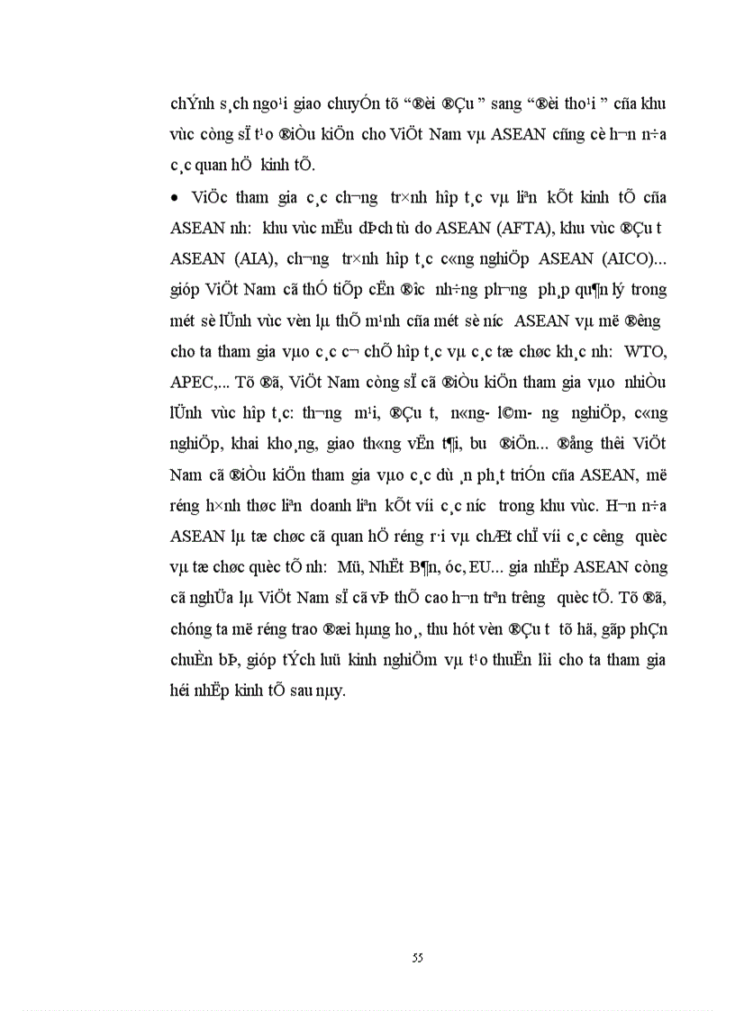 image for page Đánh giá triển vọng quan hệ kinh tế Việt Nam ASEAN