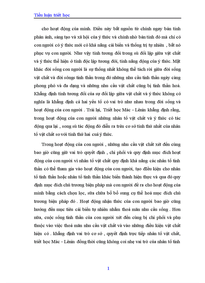 image for page Mối quan hệ biện chứng giữa vật chất và ý thức trong nền kinh tế nước ta hiện nay 1