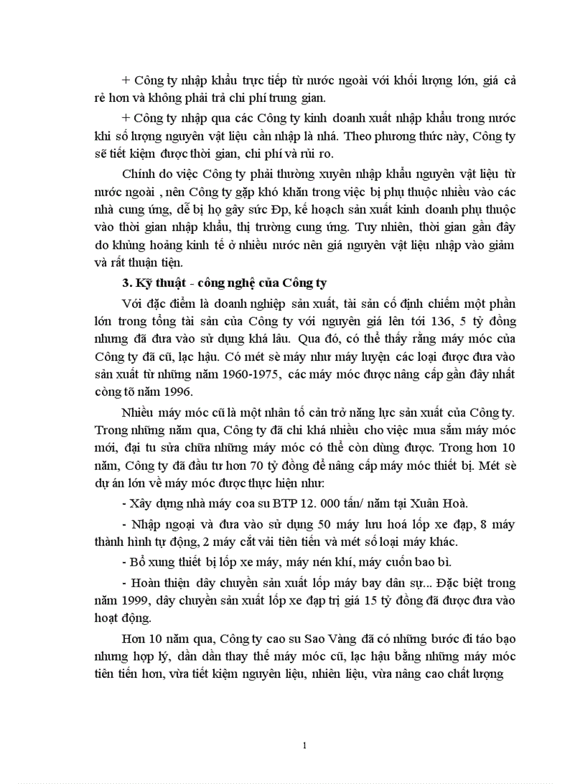 image for page Thực trạng chiến lược kinh doanh của Công ty cao su Sao vàng Hà Nội và một vài kiến nghị bước đầu về giải pháp