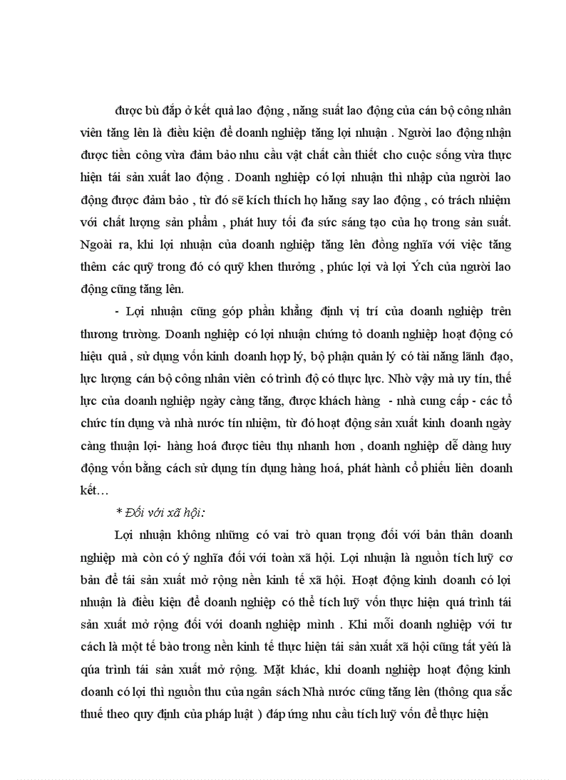 image for page Lợi nhuận và một số biện pháp chủ yếu tăng lợi nhuận tại công ty sản xuất xuất nhập khẩu Hà Nội 1