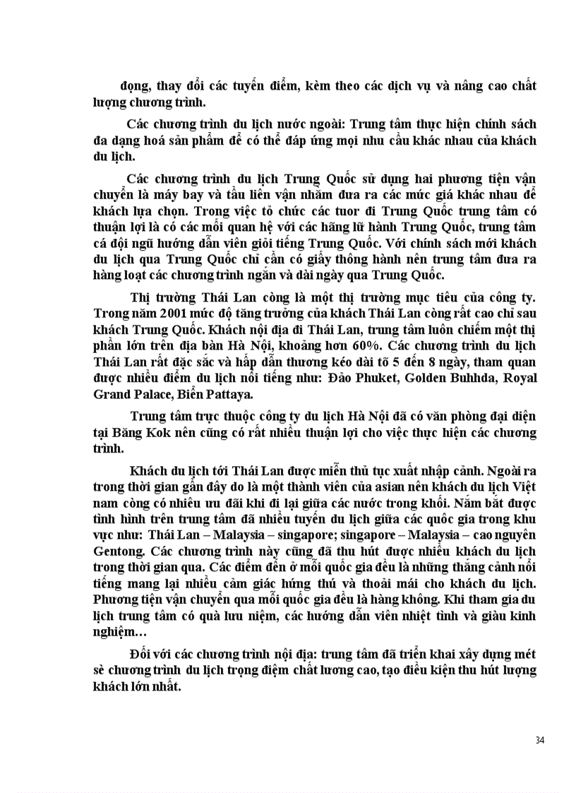 image for page Vận dụng các chính sách Marketing mix tại Trung tâm Du lịch Hà Nội 1