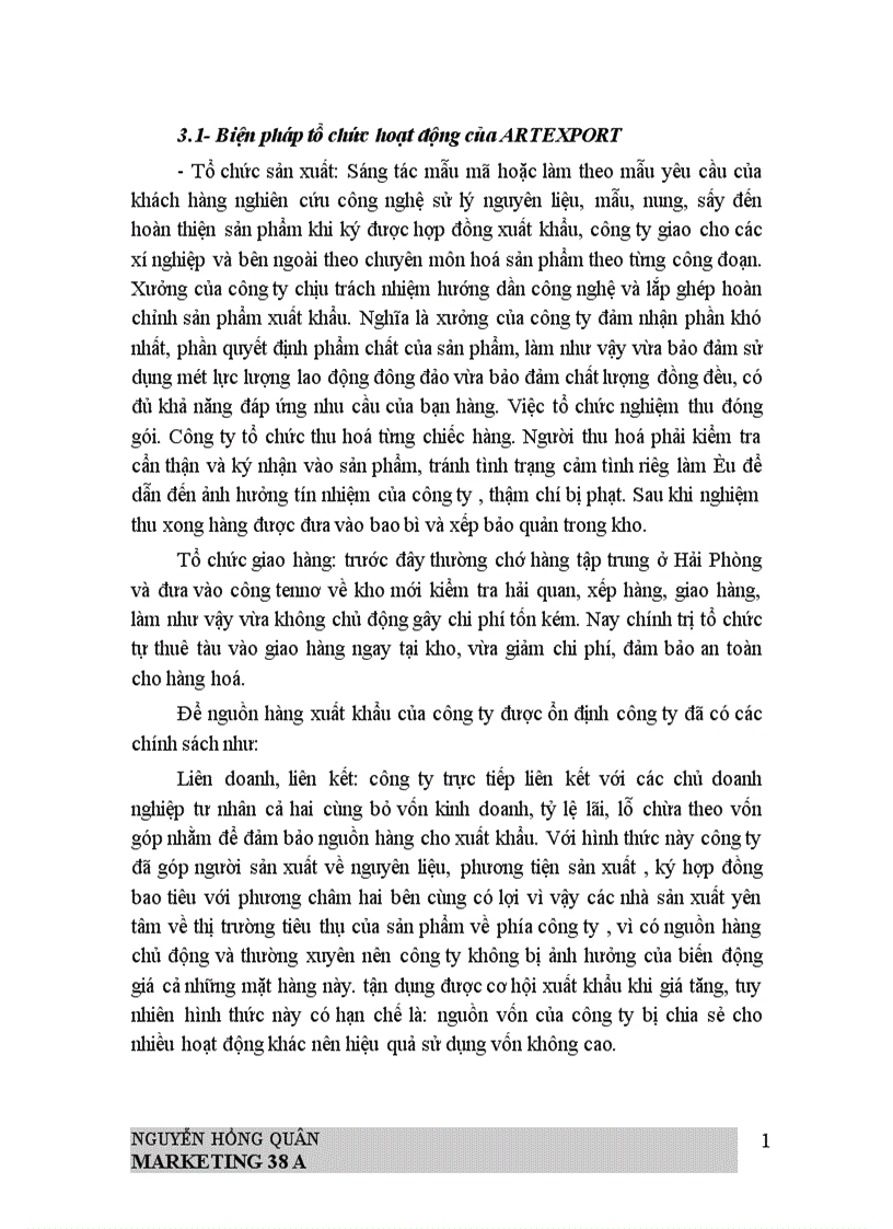 image for page Phát triển hoạt động Marketing trong kinh doanh xuất khẩu mặt hàng thủ công mỹ nghệ ở công ty xuất nhập khẩu ARTEXPORT 1