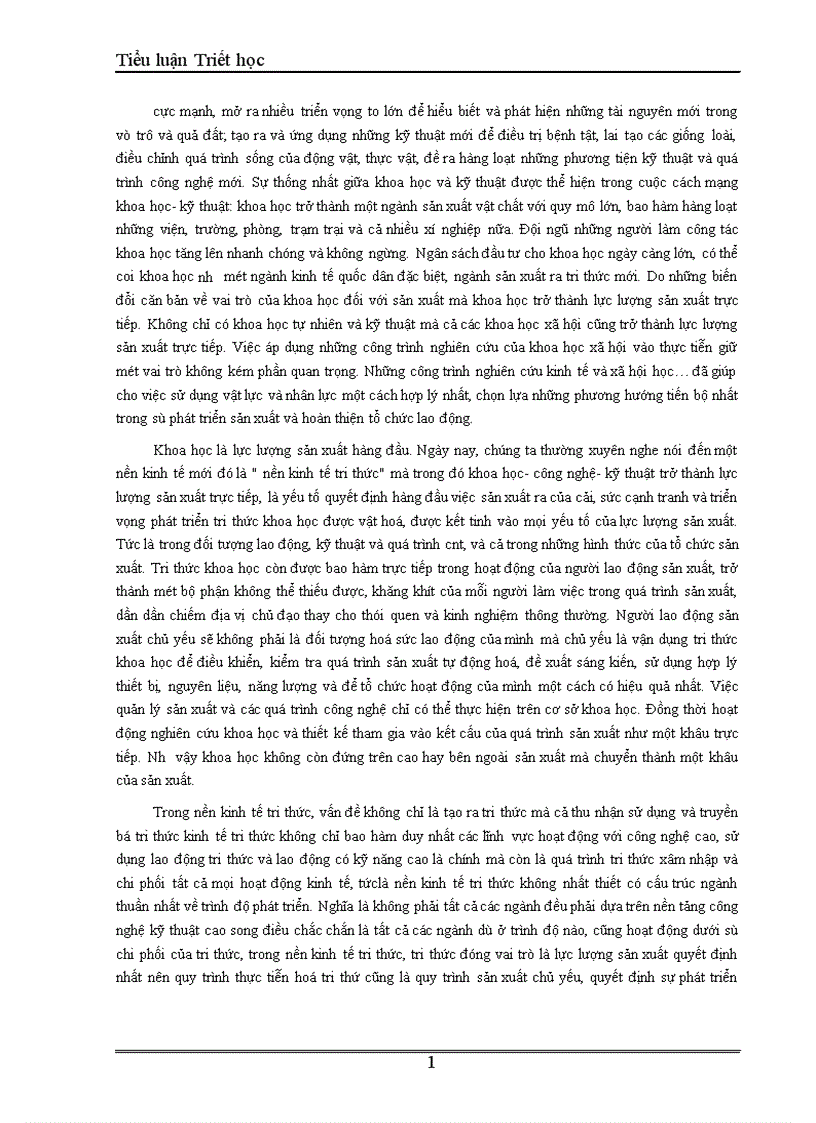 image for page Vai trò của ý thức trong đời sống xã hội và sự vận dụng của Đảng Cộng Sản Việt Nam trong quá trình đổi mới kinh tế hiện nay 1