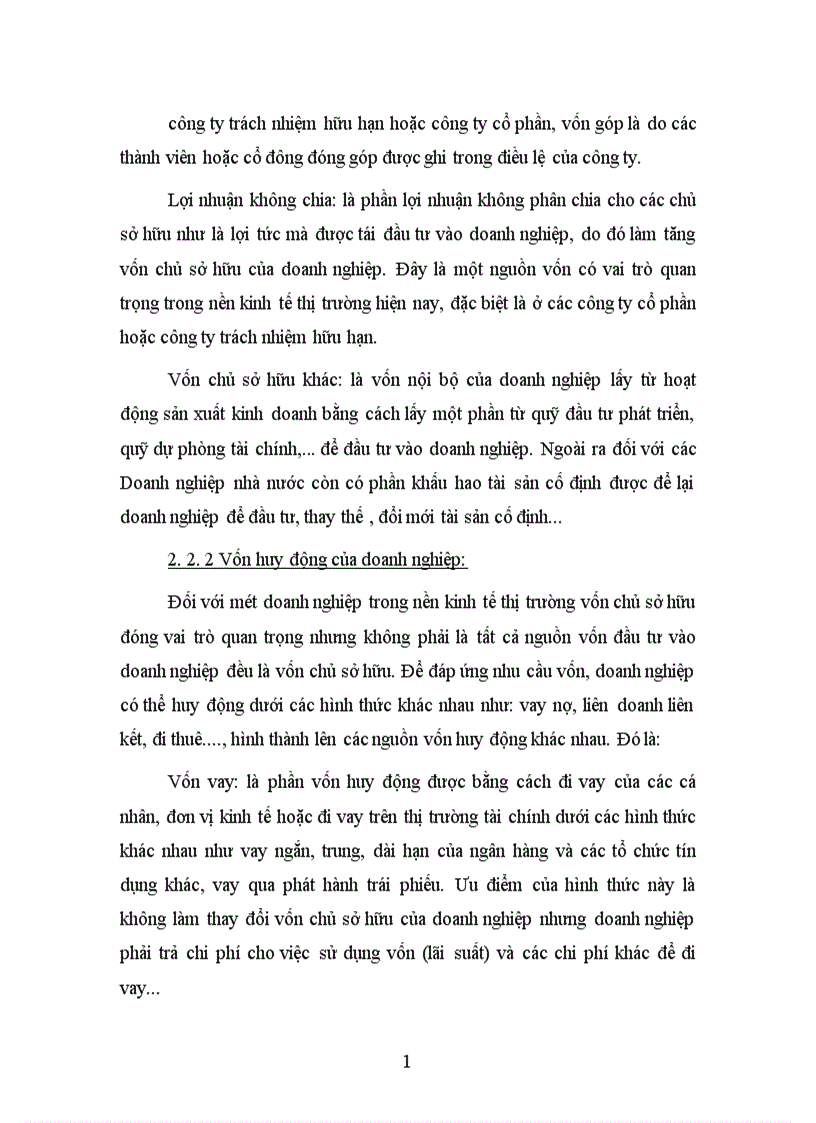 image for page Một số giải pháp nhằm nâng cao hiệu quả sử dụng vốn tại Công ty Tây Hồ 1