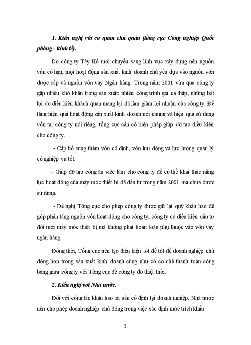 image for page Một số giải pháp nhằm nâng cao hiệu quả sử dụng vốn tại Công ty Tây Hồ 1