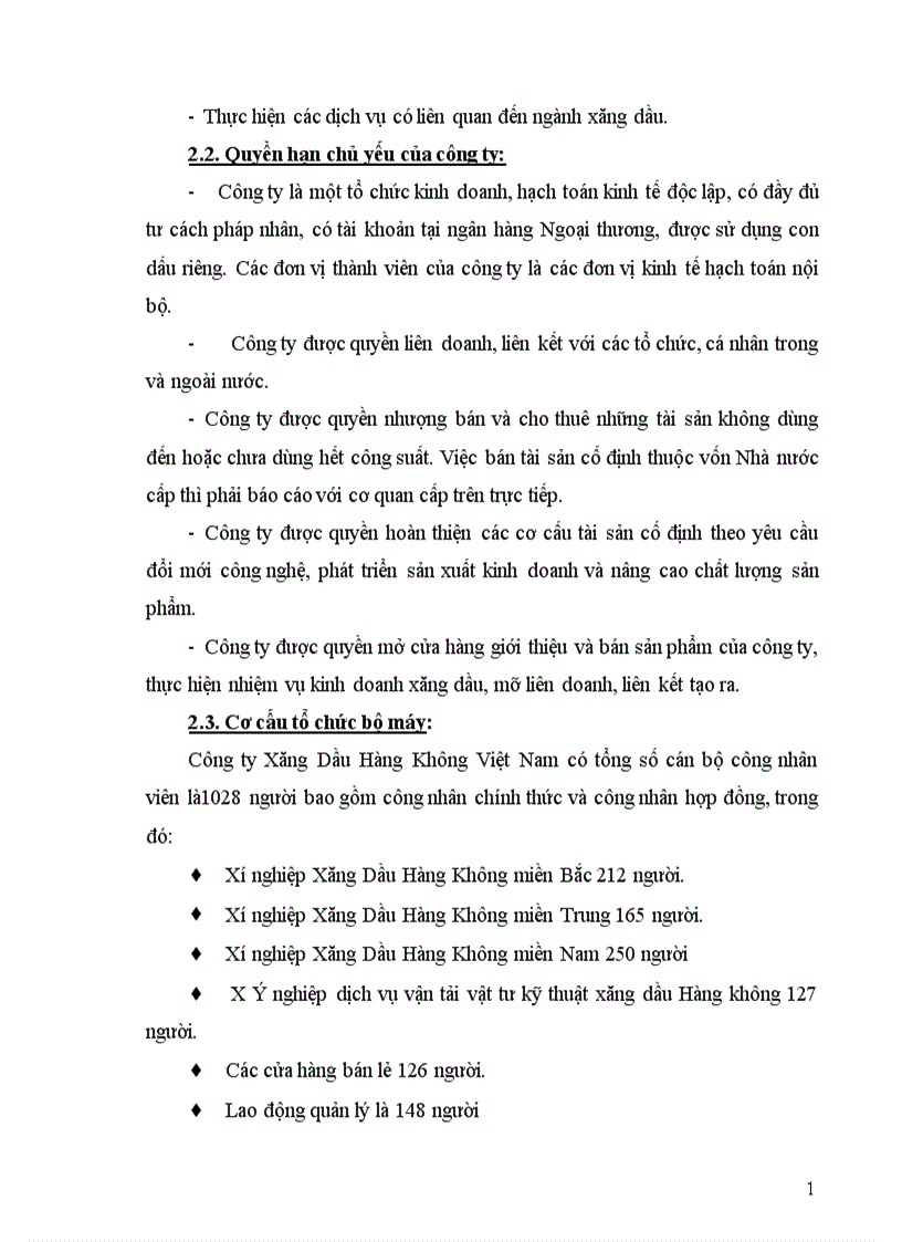 image for page Báo cáo thực tập tại công ty xăng dầu hàng không việt nam