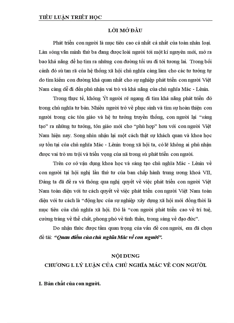 image for page Quan điểm của chủ nghĩa Mác về con người 1