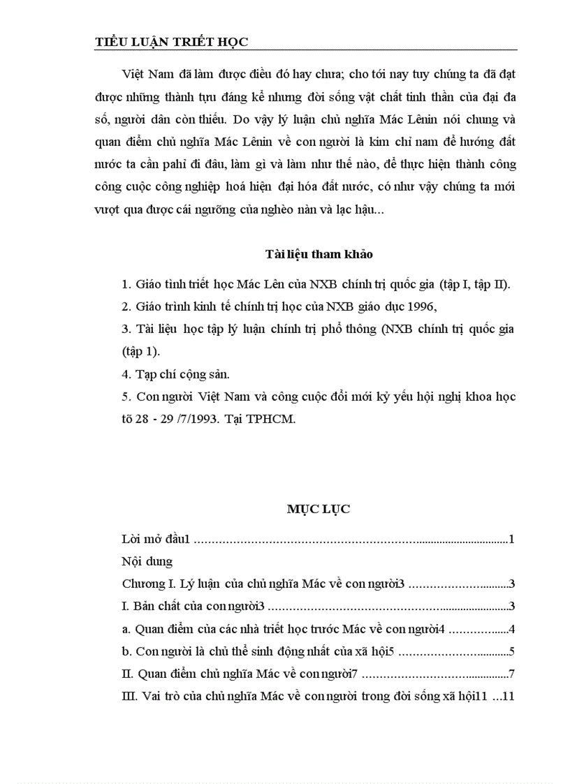 image for page Quan điểm của chủ nghĩa Mác về con người 1