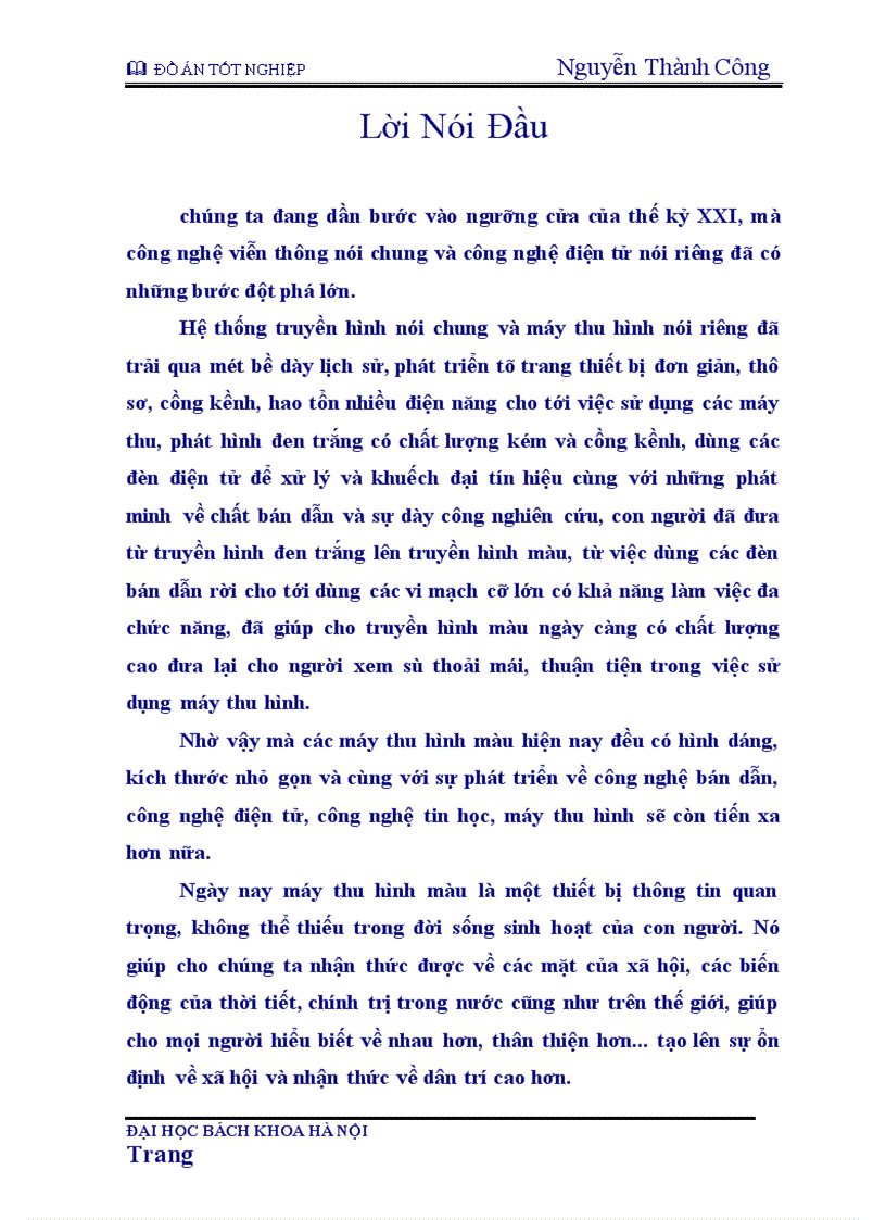 image for page Khối ổn áp nguồn trong máy thu hình màu