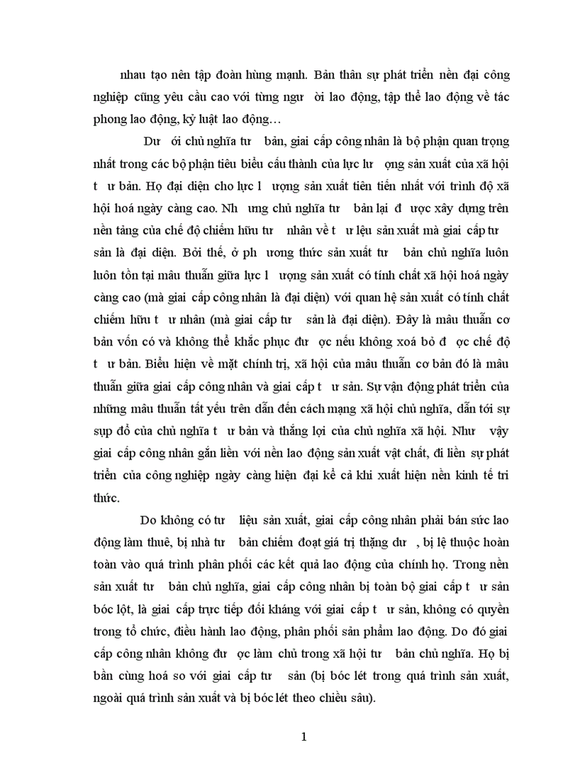 image for page Nội dung và điều kiện khách quan quy định sứ mệnh lịch sử của giai cấp công nhân 1