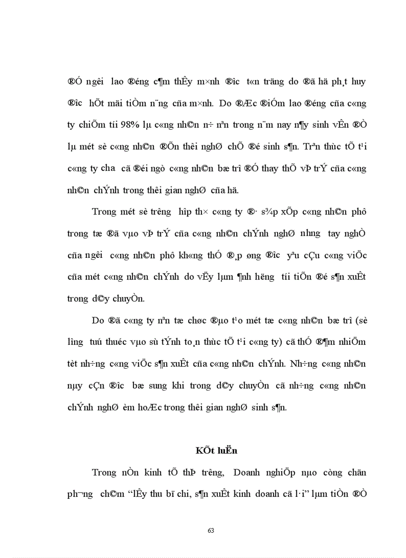 image for page Đánh giá thực trạng phân tích các yếu tố của quá trình sản xuất tại Công ty may TNHH Hà Đông 1