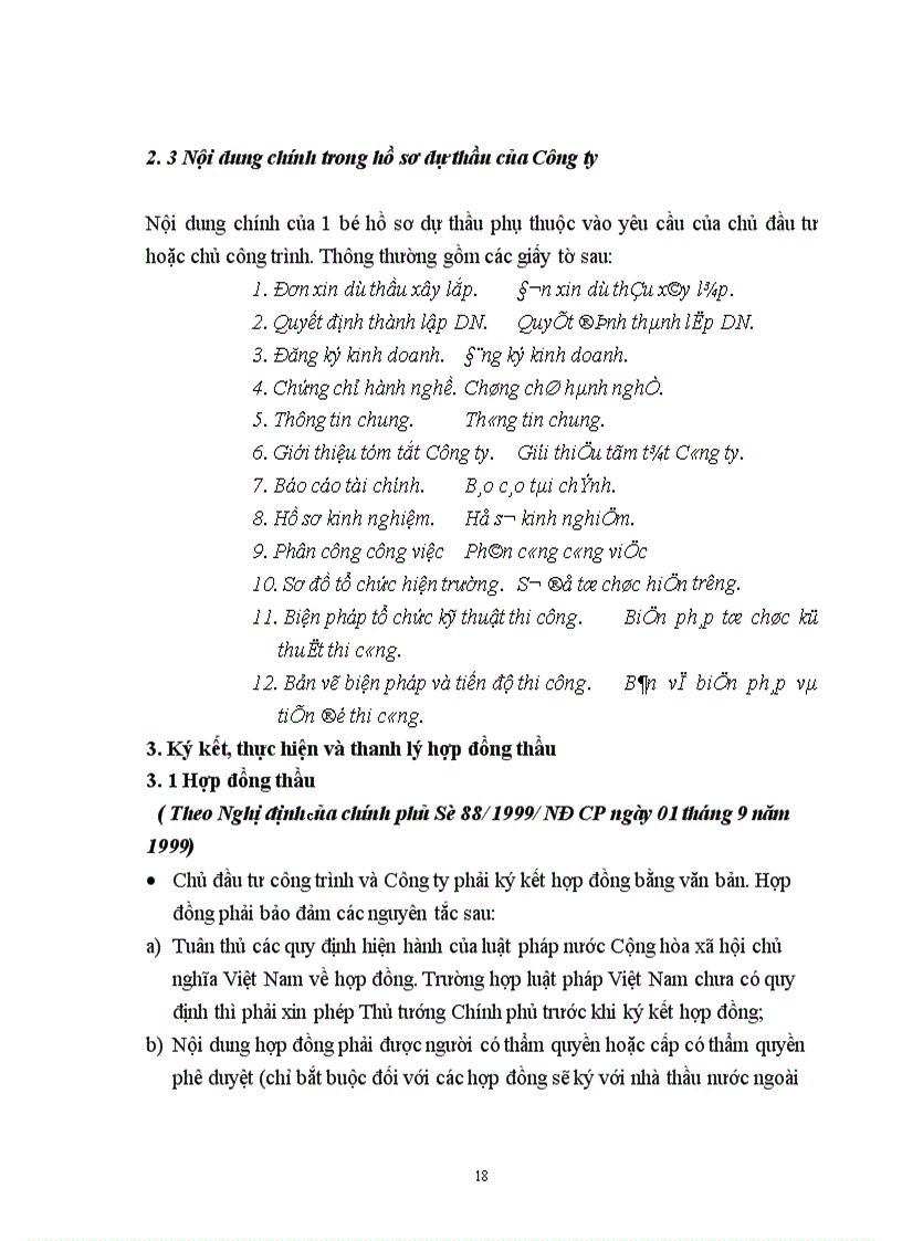 image for page Tình hình đấu thầu tại Công ty Đầu Tư và phát triển nhà ở Hà Nội và một và kiến nghị