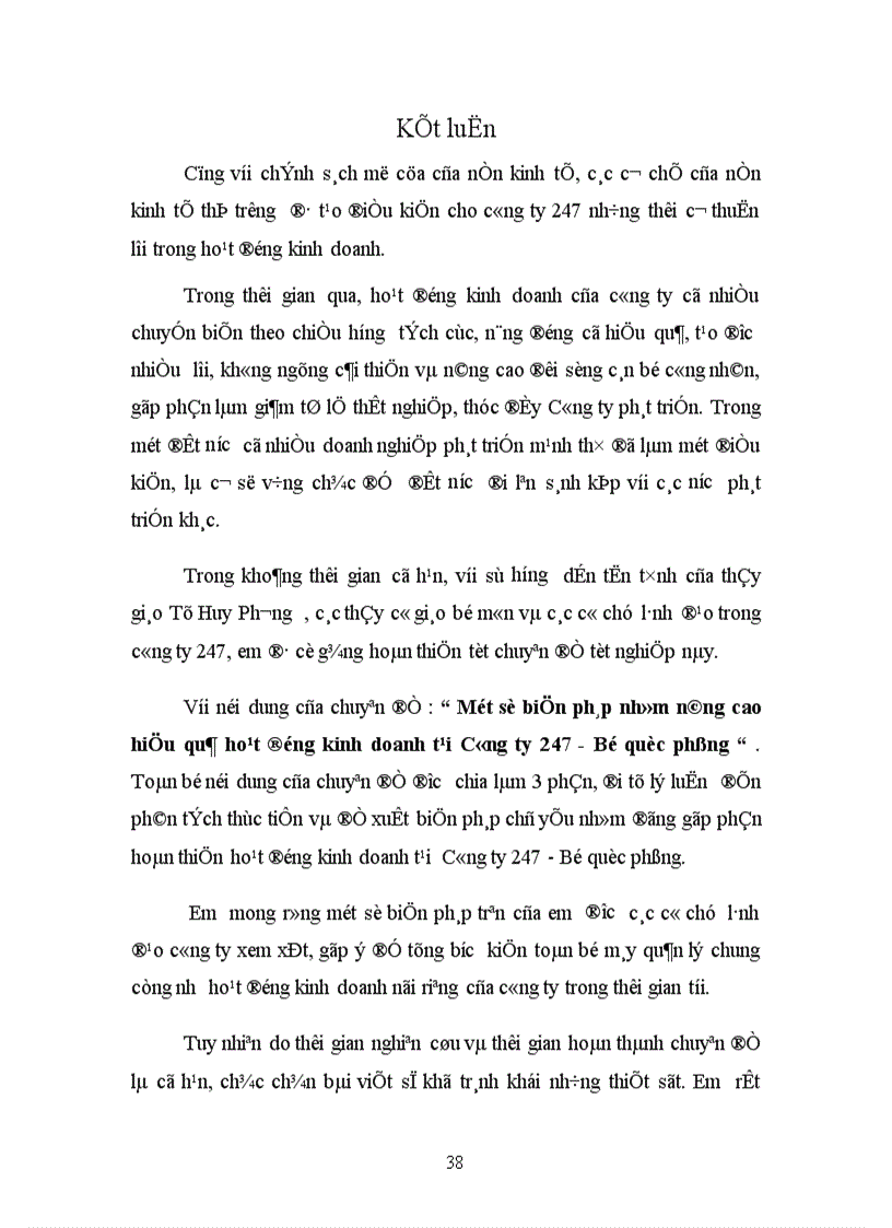image for page Một số biện pháp nhằm nâng cao hiệu quả hoạt động kinh doanh tại Công ty 247 Bộ quốc phòng 1