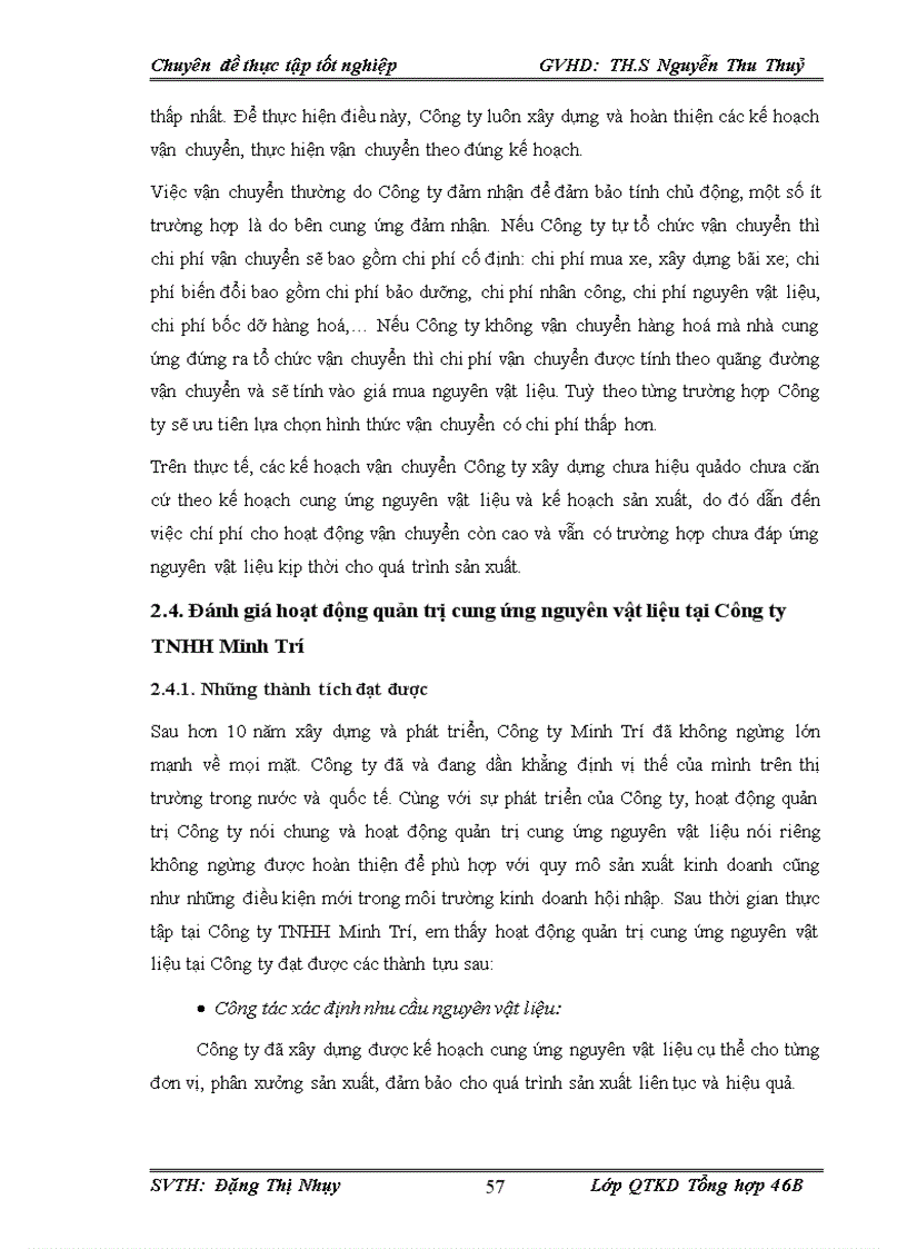 image for page Giải pháp hoàn thiện hoạt động quản trị cung ứng nguyên vật liệu tại công ty TNHH Minh Trí 1