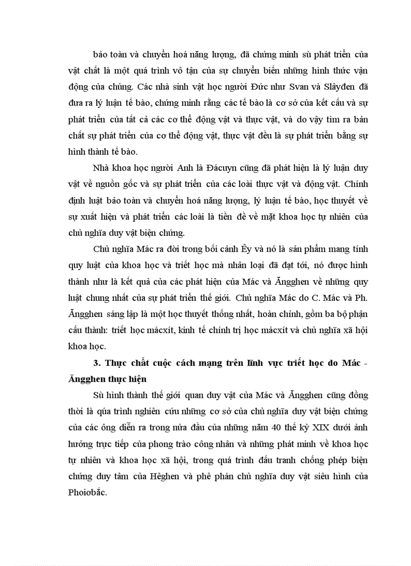 image for page Thực chất cuộc cách mạng trên lĩnh vực triết học do Mác Ănghen thực hiện