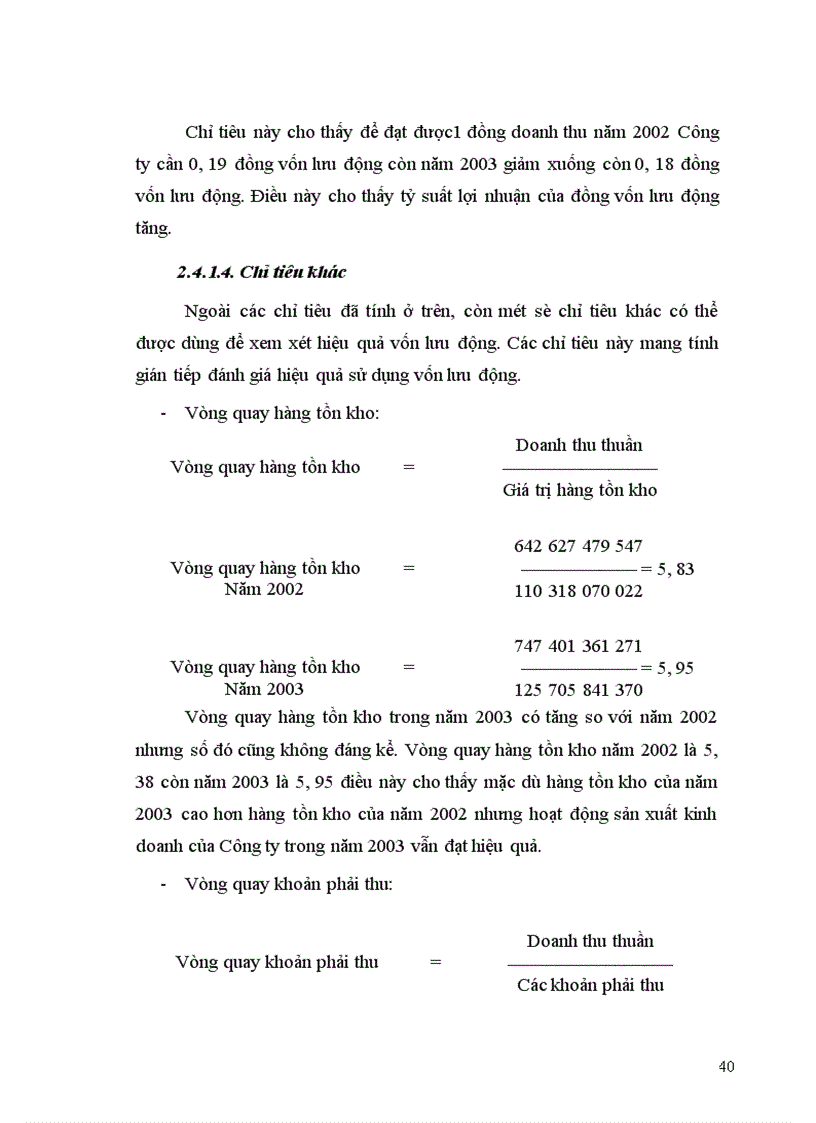 image for page Giải pháp nhằm nâng cao hiệu qủa sử dụng vốn lưu động tại Công ty liên doanh Việt Pháp sản xuất thức ăn gia súc Proconco chi nhánh miền Bắc 1