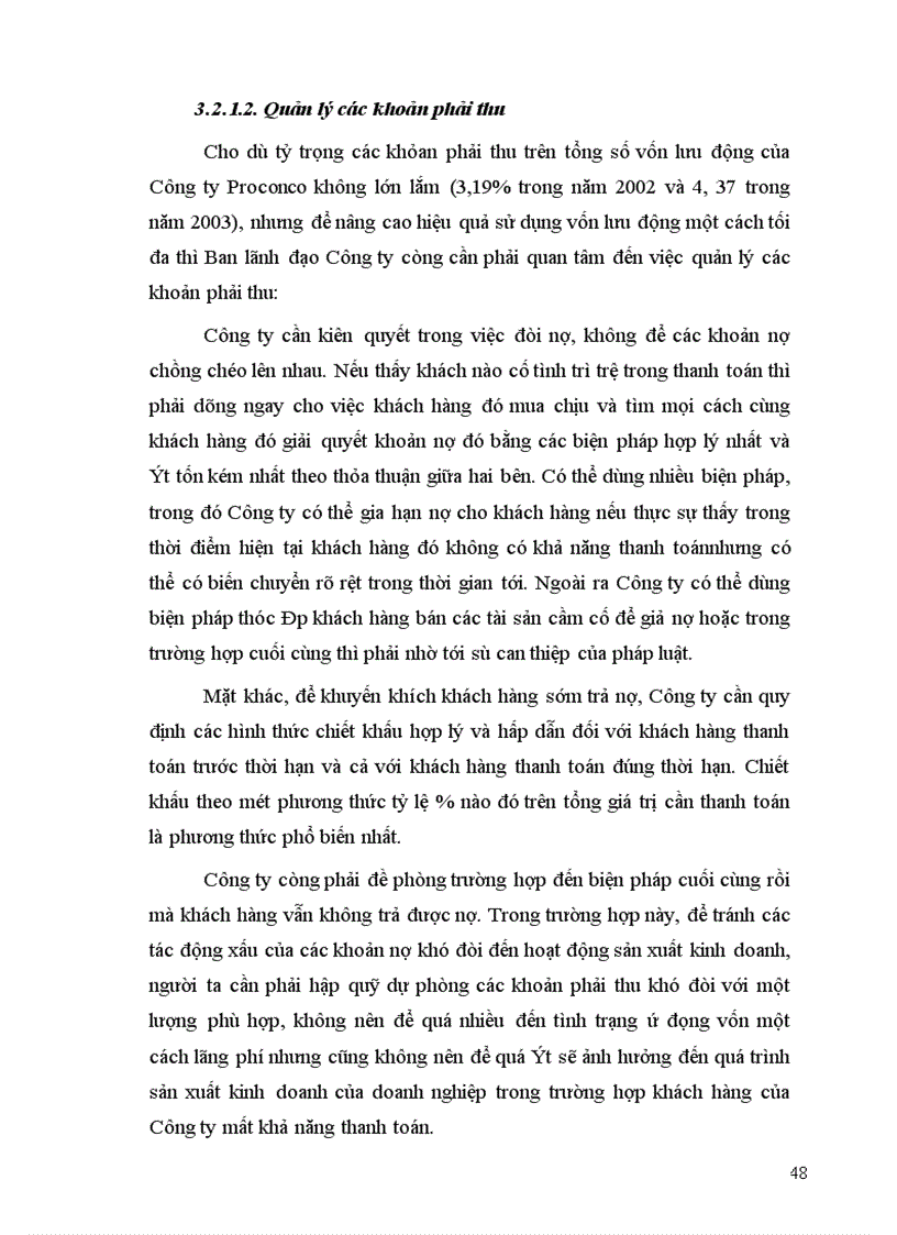 image for page Giải pháp nhằm nâng cao hiệu qủa sử dụng vốn lưu động tại Công ty liên doanh Việt Pháp sản xuất thức ăn gia súc Proconco chi nhánh miền Bắc 1