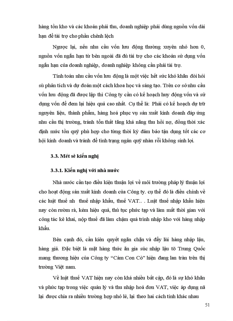 image for page Giải pháp nhằm nâng cao hiệu qủa sử dụng vốn lưu động tại Công ty liên doanh Việt Pháp sản xuất thức ăn gia súc Proconco chi nhánh miền Bắc 1