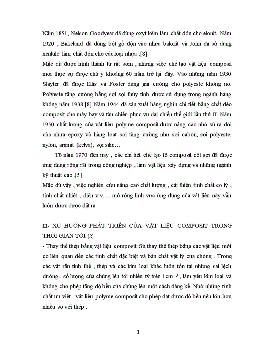 image for page Tổng quan về vật liệu composit