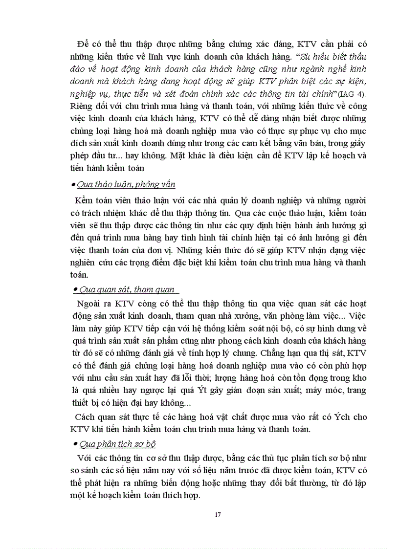 image for page Kiểm toán chu trình mua hàng và thanh toán trong quá trình kiểm toán Báo cáo tài chính tại Công ty kiểm toán Việt Nam 1