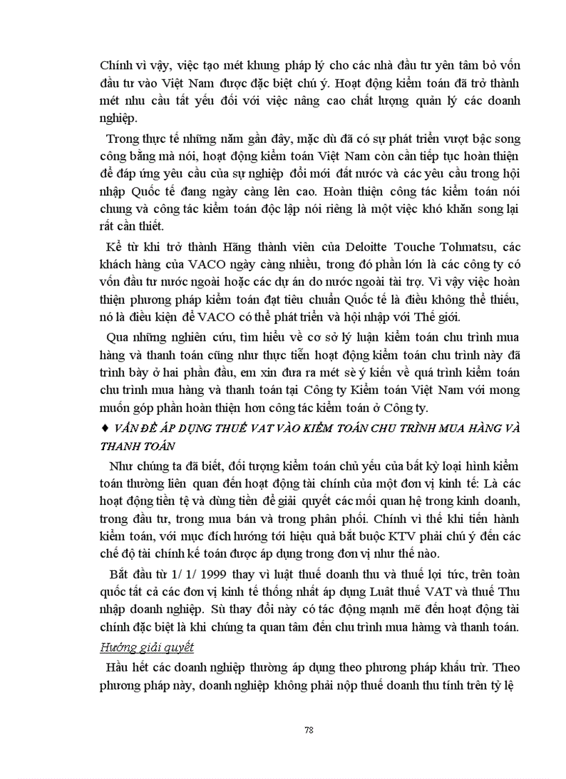image for page Kiểm toán chu trình mua hàng và thanh toán trong quá trình kiểm toán Báo cáo tài chính tại Công ty kiểm toán Việt Nam 1