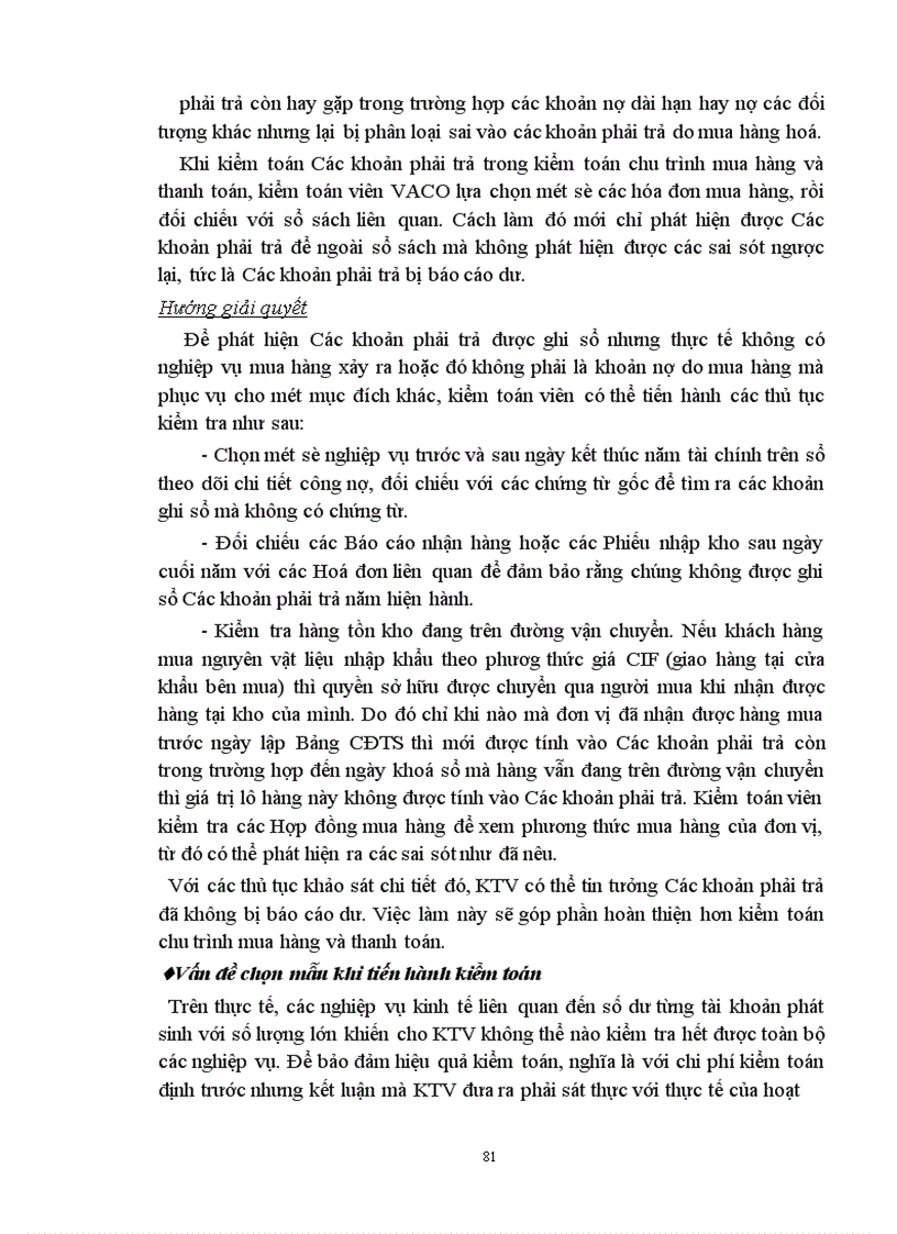 image for page Kiểm toán chu trình mua hàng và thanh toán trong quá trình kiểm toán Báo cáo tài chính tại Công ty kiểm toán Việt Nam 1