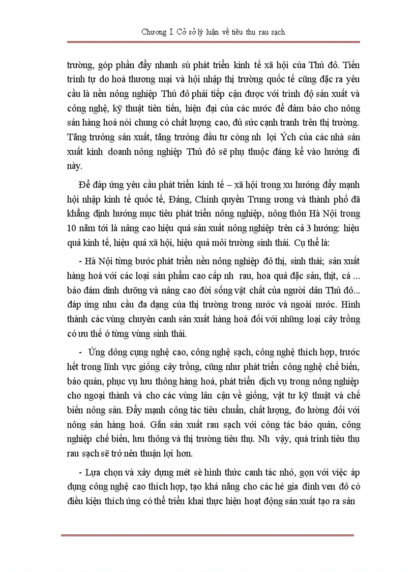 image for page tình hình tiêu thụ rau sạch trên địa bàn hà nội 1