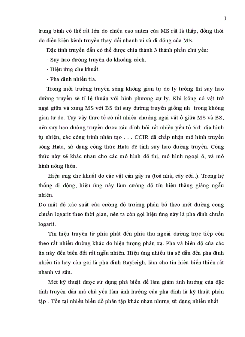 image for page Giao diện vô tuyến của hệ thống CDMA