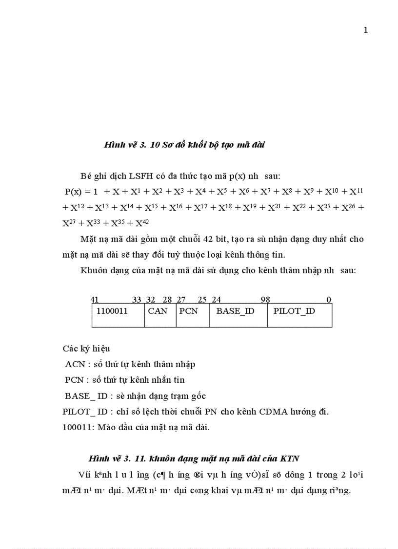 image for page Giao diện vô tuyến của hệ thống CDMA