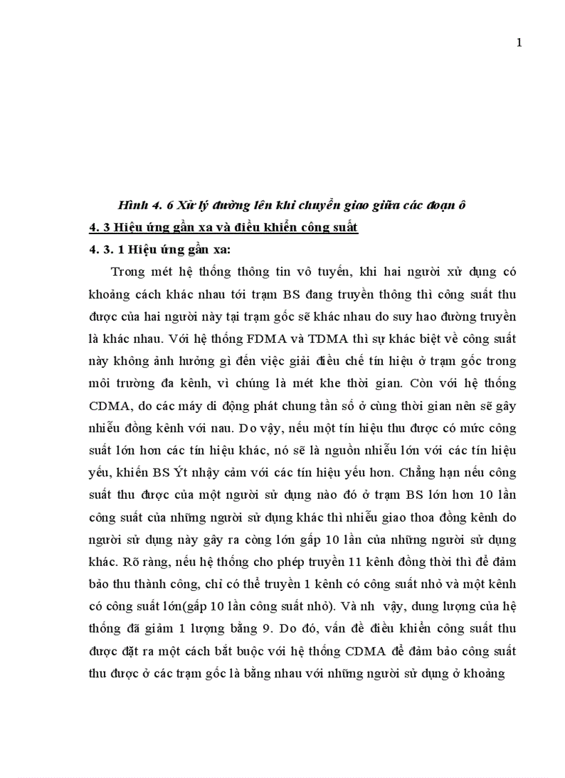 image for page Giao diện vô tuyến của hệ thống CDMA