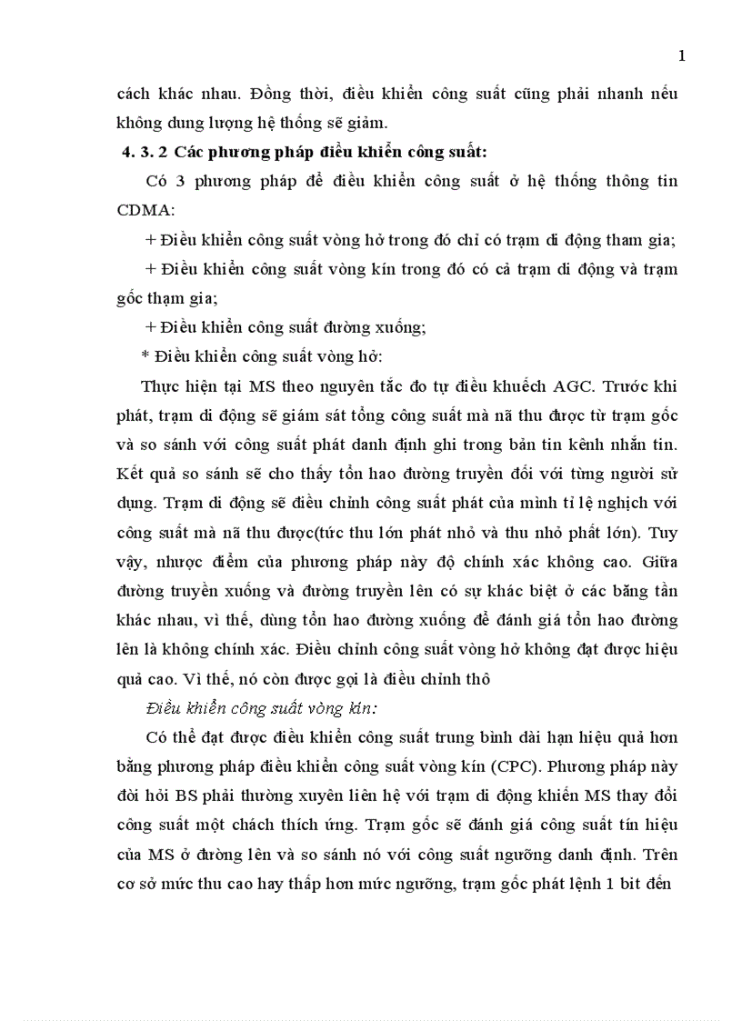 image for page Giao diện vô tuyến của hệ thống CDMA