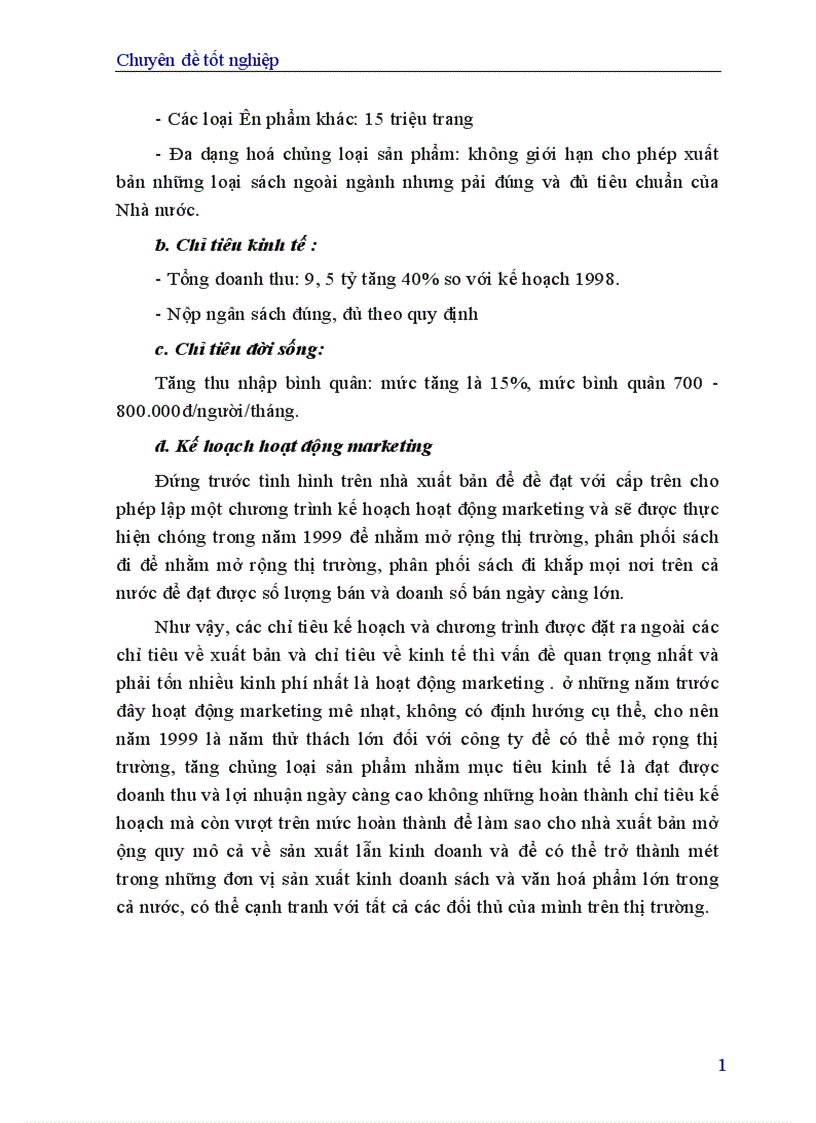 image for page Một số giải pháp marketing nhằm nâng cao hiệu quả sản xuất kinh doanh của Nhà xuất bản Giao thông vận tải 1