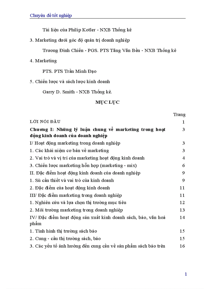 image for page Một số giải pháp marketing nhằm nâng cao hiệu quả sản xuất kinh doanh của Nhà xuất bản Giao thông vận tải 1