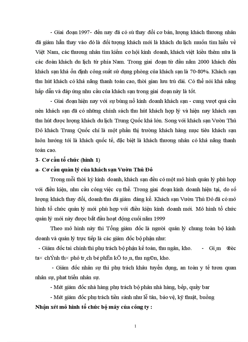 image for page Báo cáo thực tập tại khách sạn vườn thủ đô