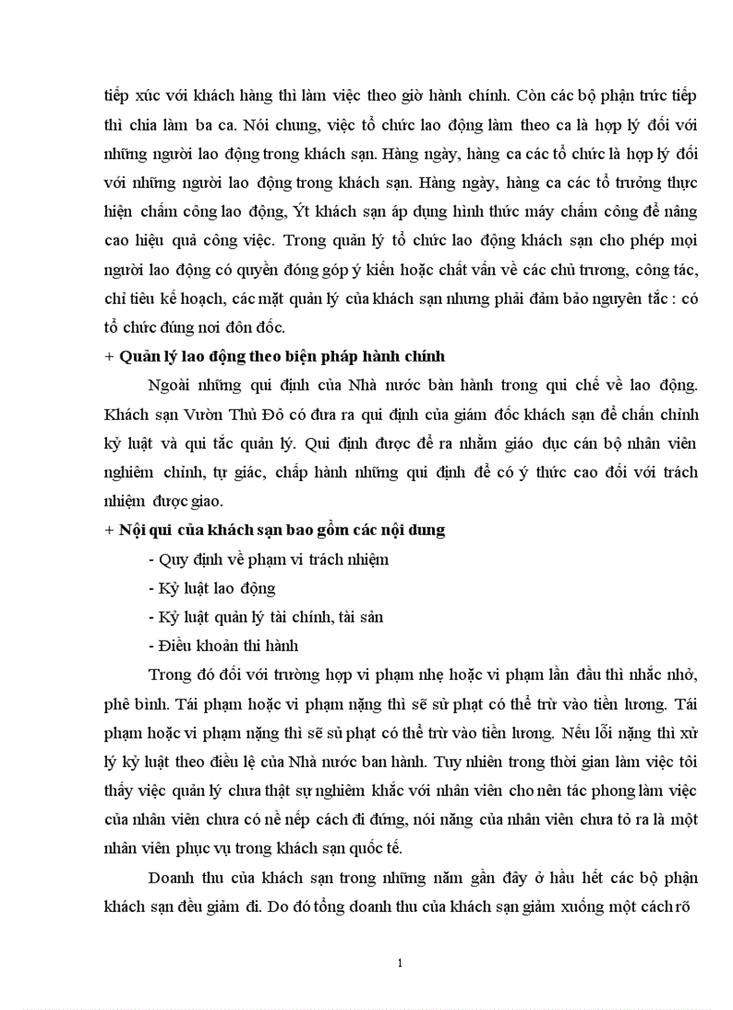 image for page Báo cáo thực tập tại khách sạn vườn thủ đô