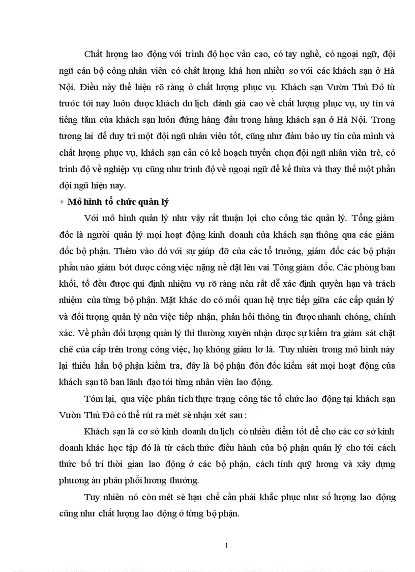 image for page Báo cáo thực tập tại khách sạn vườn thủ đô