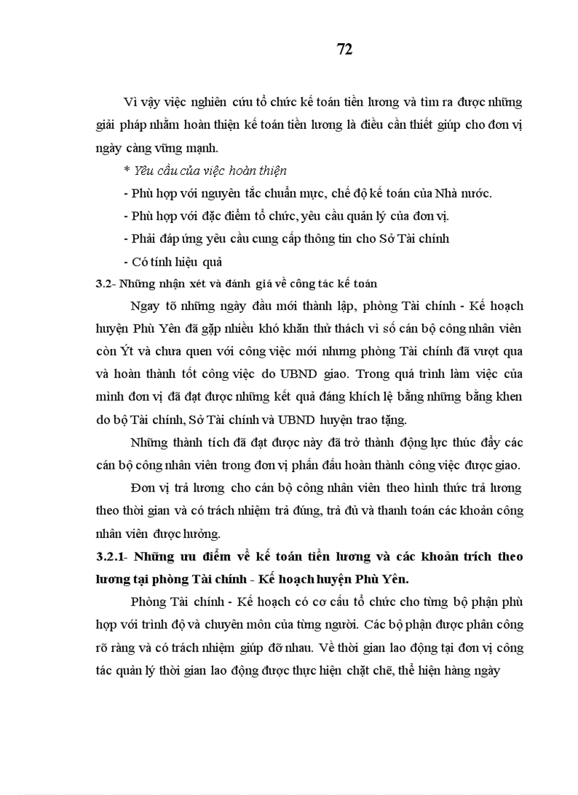 image for page Hoàn thiện công tác kế toán tiền lương và các khoản trích theo lương tại phòng Tài chính Kế hoạch huyện Phù Yên 1